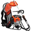 21 SHOP® TAGLIAERBA DECESPUGLIATORE a SCOPPIO 52cc a ZAINO A SPALLA GIARDINAGGIO, ALIMENTATO a CARBURANTE MISCELA 2%