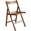 ITALIADOC Set 4 sedie in Legno Pieghevoli Happy Hour Noce