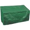 HOMEGARDEN Telo copertura panche esterno in poliestere 160x80x75h