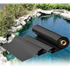 Poxvythb Telo Laghetto, Telo per Laghetto Nero in HDPE, 1x2m 2x5m 3x4m 5x10m 8x12m, Fodera Laghetto Prova di Strappo per Piscina Giardino, Laghetti, Fontane