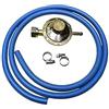 Generic Kit Regolatore Bassa Pressione Fornelli Cucine Barbecue Gas + 2 Metri Tubo GPL + 2 Fascette