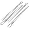 Broil King Grill per Barbecue/Grill, Doppio Set di Spiedi, in Acciaio Inox, 5 x 5 x 5 cm, 64049