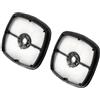 Shophubio A226001410 Filtro aria (2 pezzi) per decespugliatori e soffianti Echo - Adatto per SRM210, SRM225, HC150, PE200-PE231, SRM265, SHC211, SHC225 - Plastica
