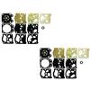 C·T·S Kit guarnizioni carburatore e membrana sostituisce Walbro D22-WAT per Echo PB 2400 SRM3100 3400 3605 Oleomac Efco 740 S400 (confezione da 2)