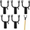 zwxqe Supporti per alberi vegetali | Supporti per arti dell'albero | Puntelli per alberi in metallo | Supporti per alberi da giardino Stampelle per stelo dell'albero, Supporti per piante da esterno,