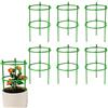 Qidures 6pcs Supporto Piante, 38cm Sostegno Piante, Sostegni PerPiante Rampicanti, Sostegni per Pomodori, Semicerchio SupportoPiante Riutilizzabile per Pomodori Peonie VitePiante Rampicanti