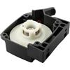 Gdfnmogo Cavo di avviamento di ricambio per tosaerba compatibile con decespugliatore Fuxtec FX-MS152, FX-MS152E, FX-WP152, resistente corda nera per alimentazione da giardino