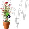 KADAX Griglie in metallo, 36 x 80 cm, 2 pezzi, traliccio per piante rampicanti come rose e clematide, traliccio per giardino, balcone e terrazza, griglia per piante in acciaio