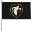 Generic Esercito Fantasma Seconda Guerra Mondiale Banner Vintage Bandiera Da Cortile Deluxe Bandiera Da Giardino Per Esterni Interni Casa 90X150Cm