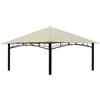 freigarten.de fregarten.de, tetto di ricambio per gazebo, 3 x 3 m, impermeabile, materiale: PVC Panama Soft 370 g/m² extra forte, modello 3 (beige)