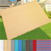 AMXFS Rete parasole da 185 g/㎡ con occhielli 1 m x 1 m in HDPE 95% tasso di ombreggiatura, rete di ombreggiatura UV e protezione solare per cortili, mercati all'aperto, parco giochi, giardino - beige