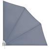 Deuba Tenda a Ventaglio da Balcone Pieghevole con Supporto 140x140cm Frangivento Privacy Terrazza Tenda Laterale