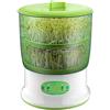 HADAVAKA Macchina Automatica Per La Coltivazione Dei Fagioli Sprouter, Germogliatore Domestico, Strumenti Di Germinazione Di Grande Capacità, Con Sistema Di Irrigazione Automatica (EU,2 Layer)