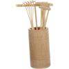 Yardwe Set di Rastrelli da Giardino Zen in Bambù 6 Pezzi, Strumenti Miniatura per Arte del Sabbia, Design Unico, per DIY e Relax Yoga