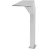 vidaXL Fontana da piscina in acciaio inox color argento piscina vasca spa stagno cascata