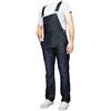 989Zé ENZO Salopette da uomo in denim blu salopette da lavoro alla moda casual jeans 30-50 taglie vita, Blu scuro, 32W x 32L