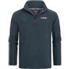 Geographical Norway Tug HZ Men - Giacca in Pile Uomo con Zip - Abbigliamento Caldo Comodo - Felpa Maniche Lunghe Resistente - Maglione Invernale Ideale Autunno Inverno (Blu Marino XL)