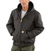 Carhartt Active Jac J140 - Giacca da uomo con imbottitura in flanella, nero, XX-Large