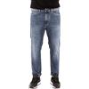 Gas Uomo Jeans 5 Tasche Albert Simple Rev 351419 030879 56 Blu WZ79 WZ79