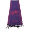 Alviero Martini 1A Classe Alviero Martini Prima Classe Sciarpa viola e fuxia Geo pieno
