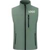 MYKDMCL Gilet Autunnale/invernale con Logo Personalizzato 500 G Gilet Leggero, Antivento e Caldo per Attività All'aperto Color4,M