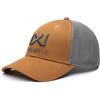 Wiley X Berretto WX Trucker | Maglia di cotone | Uomo regolabile leggero traspirante Flexfit 6 pannelli | Berretto da sole | Airsoft Sport Outdoor, Mimetico | Grigio, Taglia unica