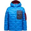 Peak Performance Uomo Helium Utility Down Hoodie giacca, azure ascent-mountain mist, M