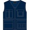 Brugi Gilet Uomo Taglie Forti MULTITASCA Cotone Art CP12