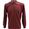 BE BOARD Polo Manica Lunga Taglie Forti Jersone Carbon Brush Invernale 9026C Colore Bordeaux (6XL)