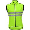 Inzopo Senza Maniche Ciclismo Gilet Jersey Equitazione Top Shirt Donne Uomini Verde XXXL come descritto