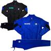 BrolloGroup Tuta Homewear InterNazionale Pigiami Calcio Ragazzo Uomo 1/2 Stagione Prodotto Ufficiale Personalizzabile PS 41407-08-BS