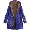 MJGkhiy Cappotto Caldo Donna Lungo Invernale Taglie Forti Caldo Parka Cappotti In Pile Cappotti Imbottita Inverno Giubbini Con Cappuccio Antivento Giaccone Con Tasche Curvy Trench Giacca Teddy Fleece