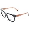 DSQUARED2 Unisex - Adulto DQ5247 Occhiali da sole, Nero (Nero Lucido), 51
