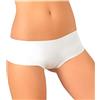 JADEA Panty Donna in Cotone Senza Cuciture Taglio Laser (3 Neri + 3 Cipria, 3)