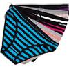 MKLQLS Confezione da 6 Slip da Donna in Cotone a Vita Bassa Elasticizzati con Fiocco Traspiranti a Righe Comodi e Morbidi Set Sfacciato 1 L
