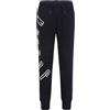 NIKE Jordan Flight Pantalone Tuta Bambino Nero Bambino Black 95C663 13-15Y