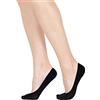 POMPEA 9 Paia Salvapiede Unisex Cotone, Nero 43/46