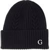 GUESS Cappello Cuffia a Costine AW5381POL01 Black M