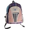 Generico BORSA zaino canapa nepal nepalese 45x37CM fantasia a scelta donna UOMO 1 OMAGGIO portachiavi ali