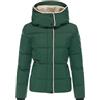 Ragwear Gleama YOUMODO - Giacca invernale da donna, impermeabile, con cappuccio (rimovibile), taglie XS-XXL, legno di pino verde, L