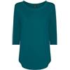 RAGNO Maglia manica 3/4 viscosa revolution 70121W - 5, Verde smeraldo