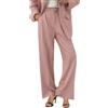 Generico Completo Elegante Donna Pantaloni Giacca Donna Pantaloni da Abito Piccoli da 2024 Nuovi Primaverili e Autunnali Completo di Design Pantalone Nero Lavoro (White, L)