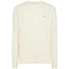 SUN68 Maglia Uomo, K45138, Bianco Panna, Taglia L