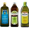 De Cecco Monini Olio Extravergine di Oliva 1 L Oliio Nativo Extravergine di oliva Classico + Olio Extravergine di Oliva De Cecco 1 L + Olio Extravergine di Oliva Farchioni 1 L