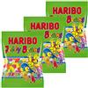Haribo Jelly Beans, Orsetti, Caramelle Gommose alla Frutta, Dolciumi, 3 Sacchetti, 175g