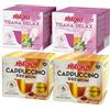 Generico Set 80 Capsule Ristora Compatibili con le Macchine ad uso domestico Nescafè®* Dolce Gusto®* 40 Tisana relax 40 Cappuccino premium