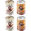Generico Fagioli alla Bud Spencer 2 Lattine Fagioli Neri Tex-Mex - 2 Lattine Fagioli Pinto Ricetta Originale - Lattina da 400gr