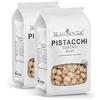 ITALIA SPEZIE Pistacchi in Guscio Tostati Salati - 1 Kg (2 x 500g) - Italia Spezie