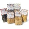 Donna Sikelia Box Pasta Siciliana 3kg (6x500g) - Trafilata al Bronzo - Busiate Trapanesi Corte, Lunghe e Anelletti - Grano Duro Siciliano