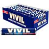 VIVIL Menta piperita naturale senza zucchero, confezione da 30 (30 x 28 g)
